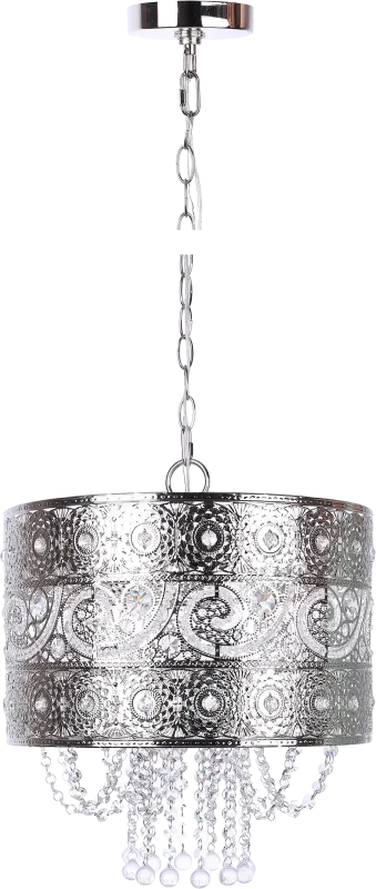 Griffith Point Nickel Chandelier