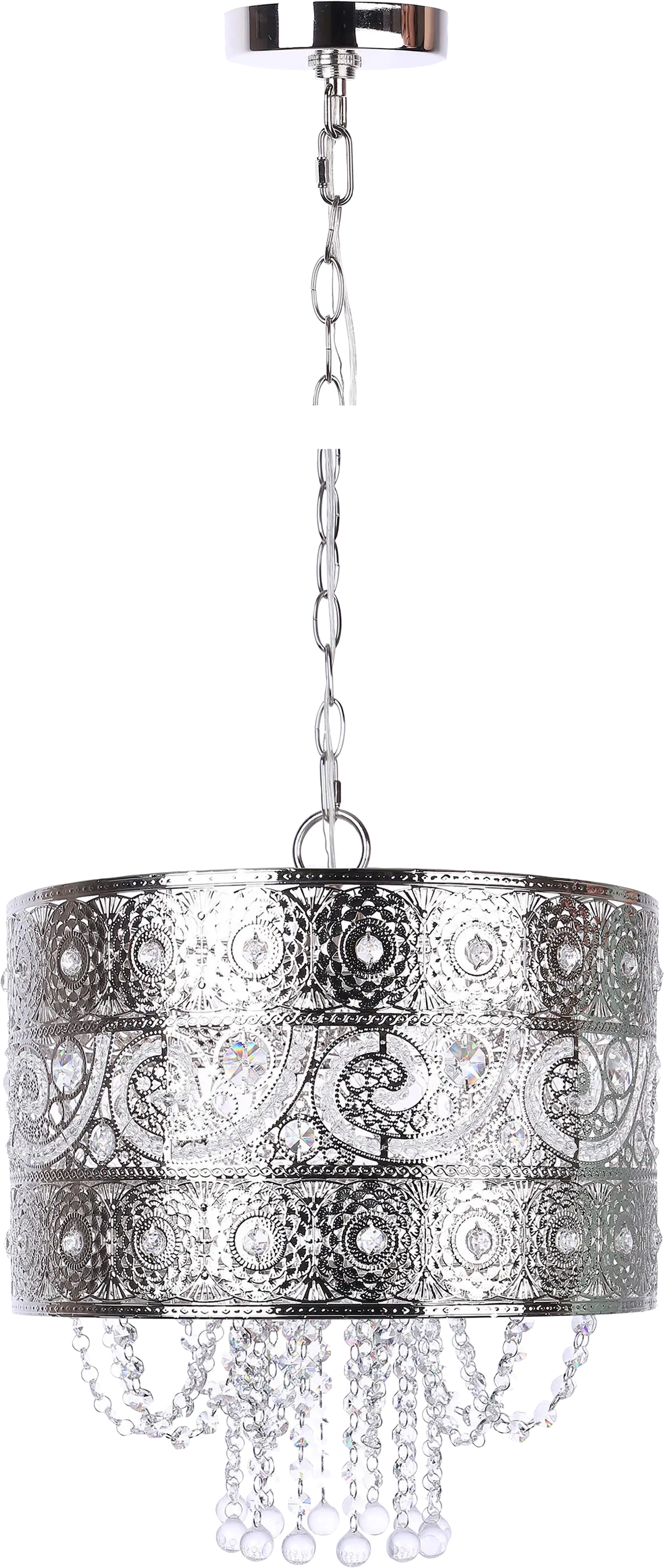 Griffith Point Nickel Chandelier