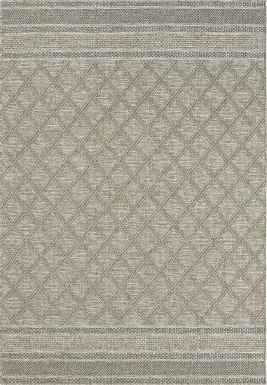 Penmont Tan 5' x 7' Indoor/Outdoor Rug