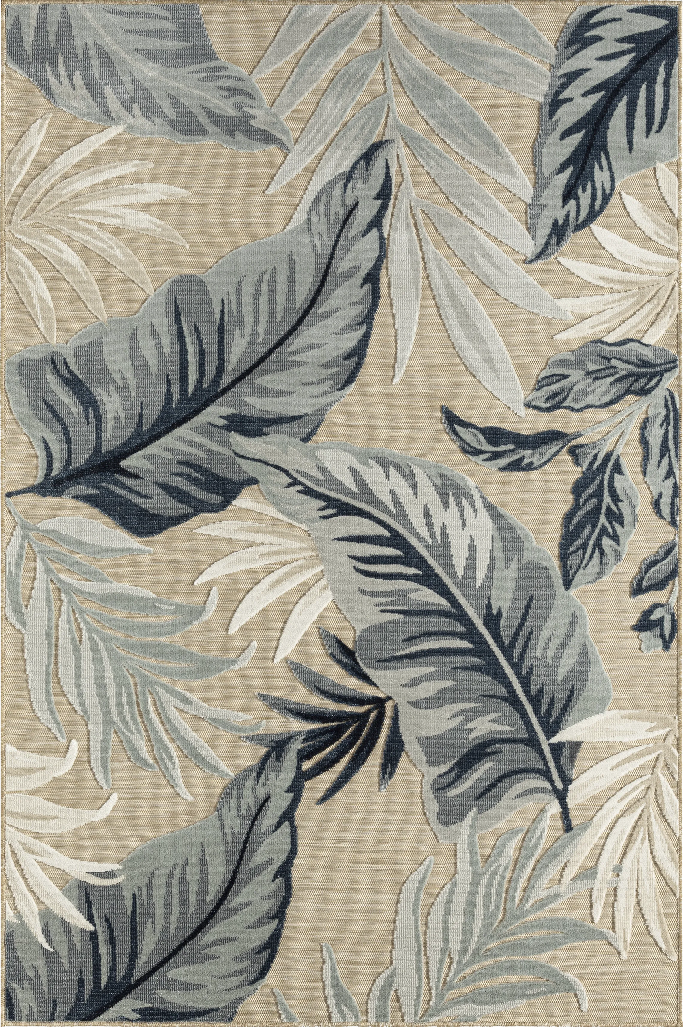 Malder Beige/Multi 5' x 7' Indoor/Outdoor Rug - Thumbnail - Image 1