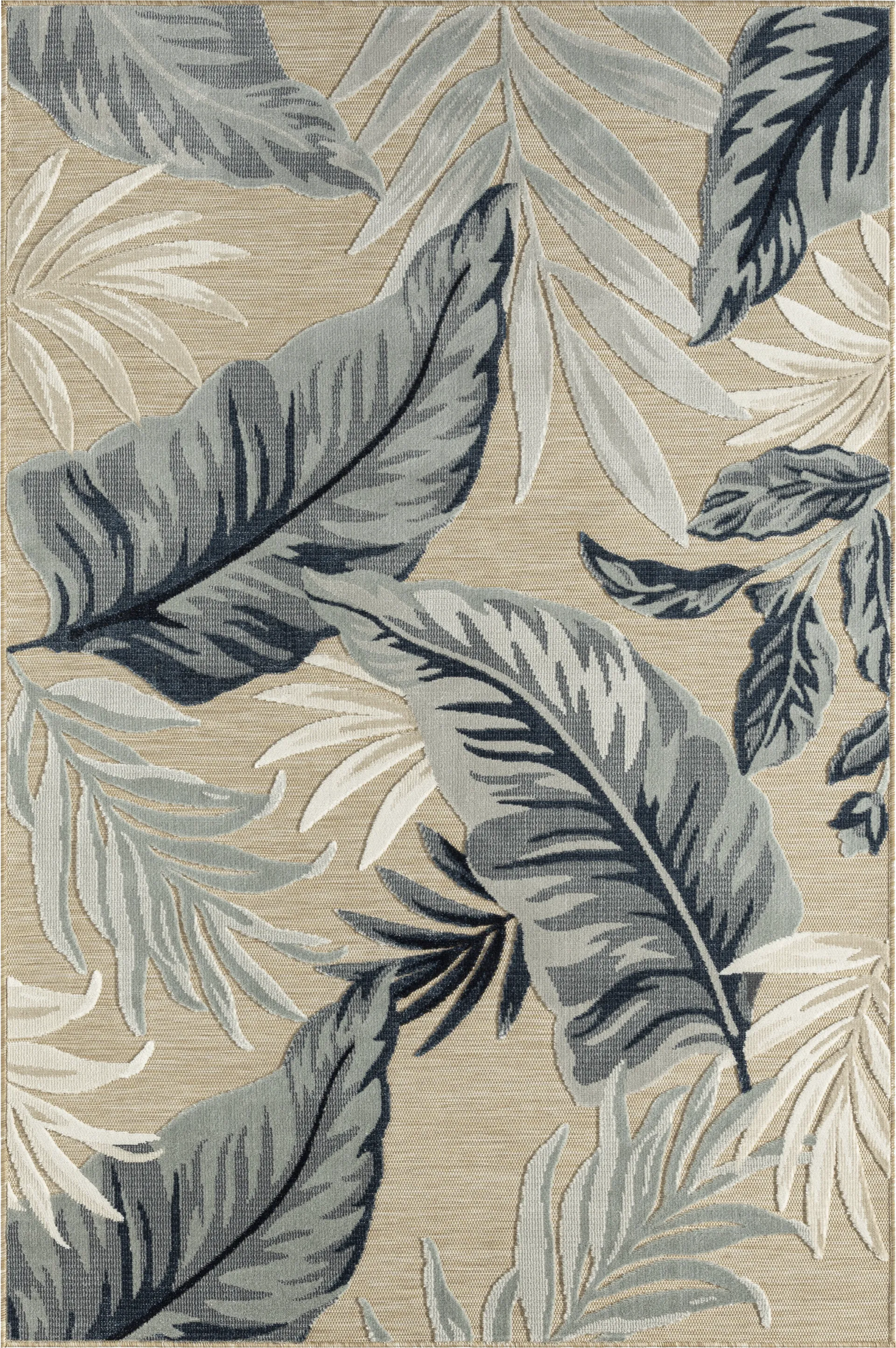 Malder Beige/Multi 5' x 7' Indoor/Outdoor Rug - Image 1