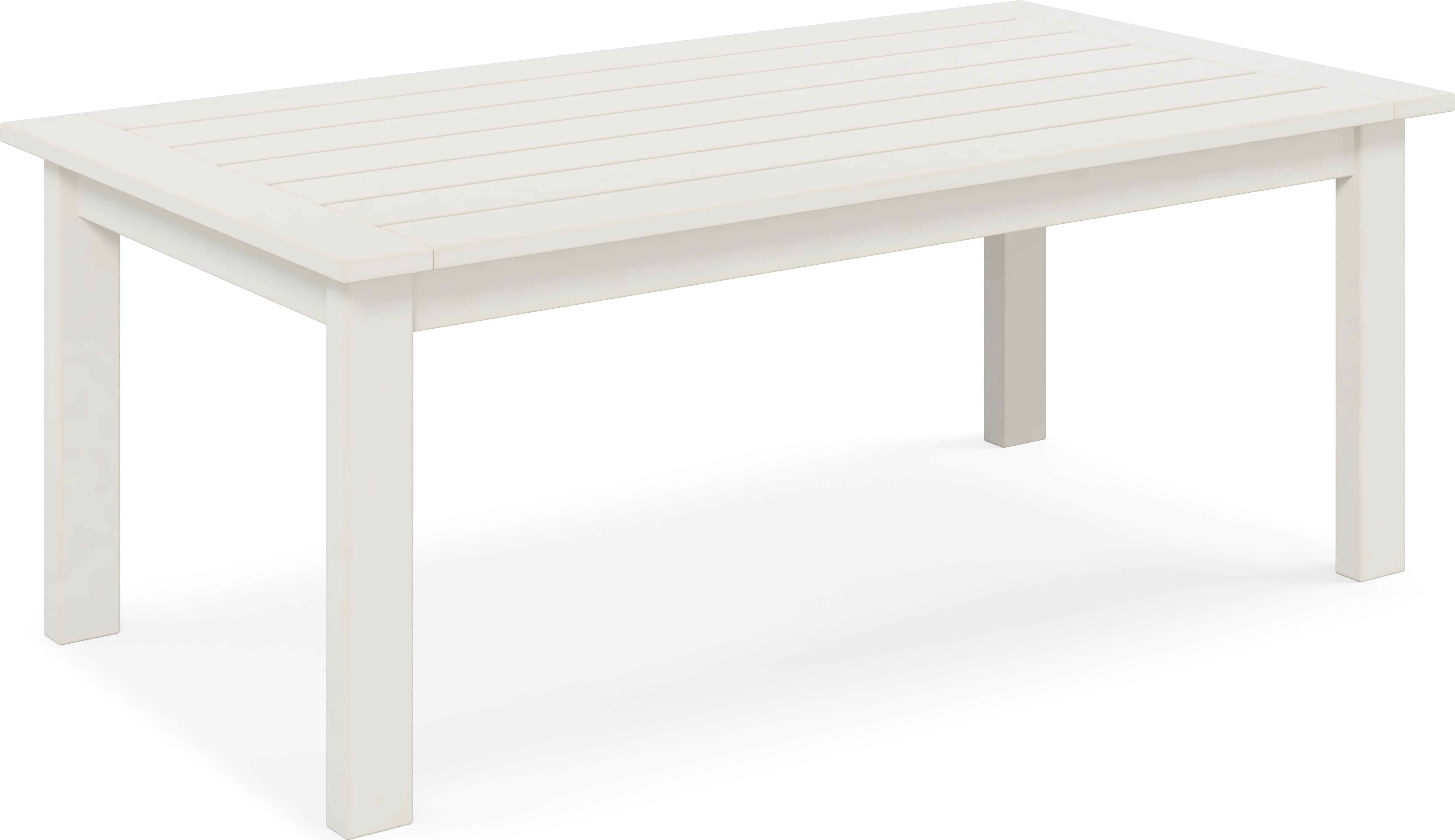 Eastlake White 4 Pc Outdoor Loveseat Seating Set with Jade Cushions - Thumbnail - Image 6