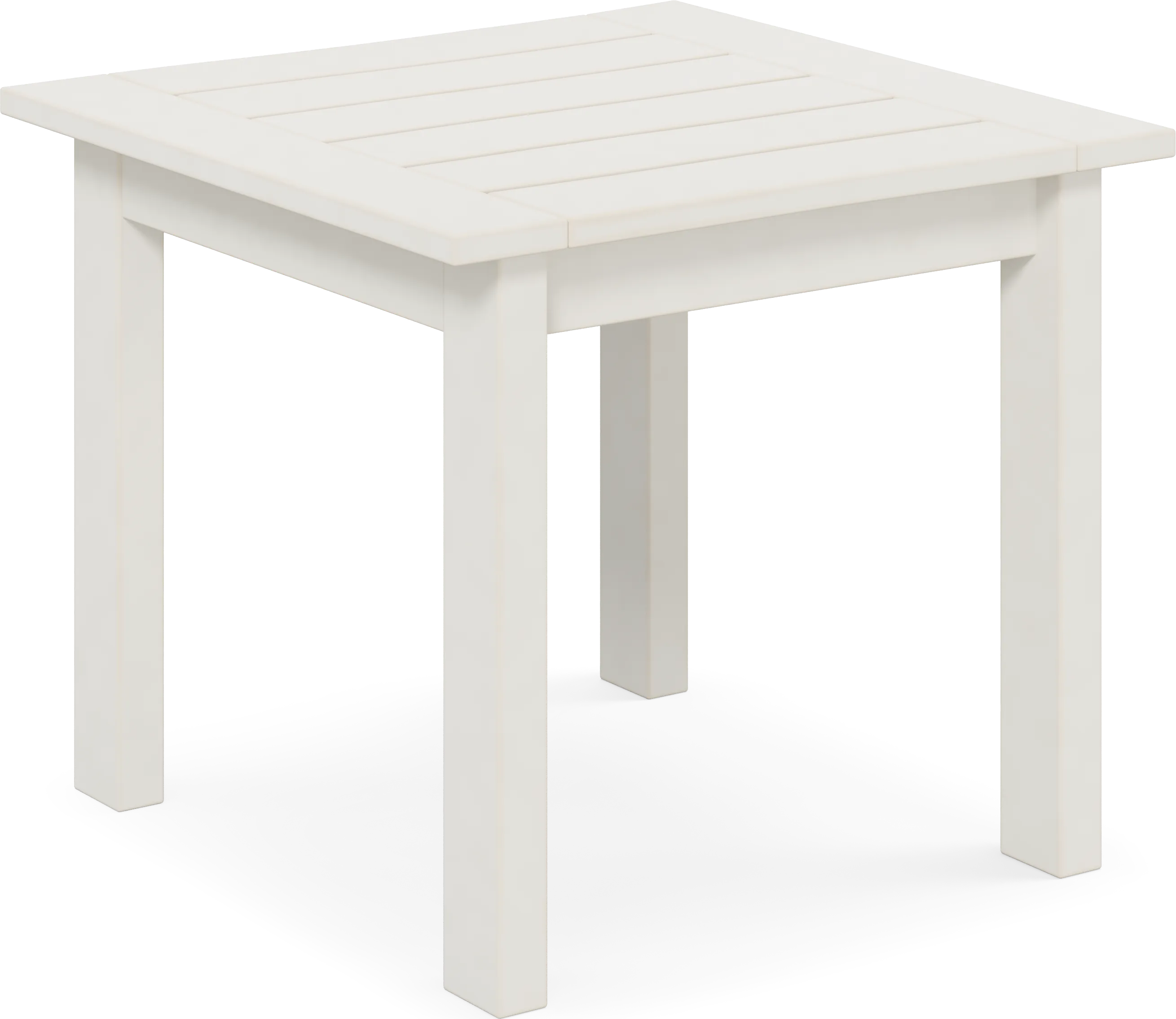 Eastlake White Outdoor End Table - Thumbnail - Image 1