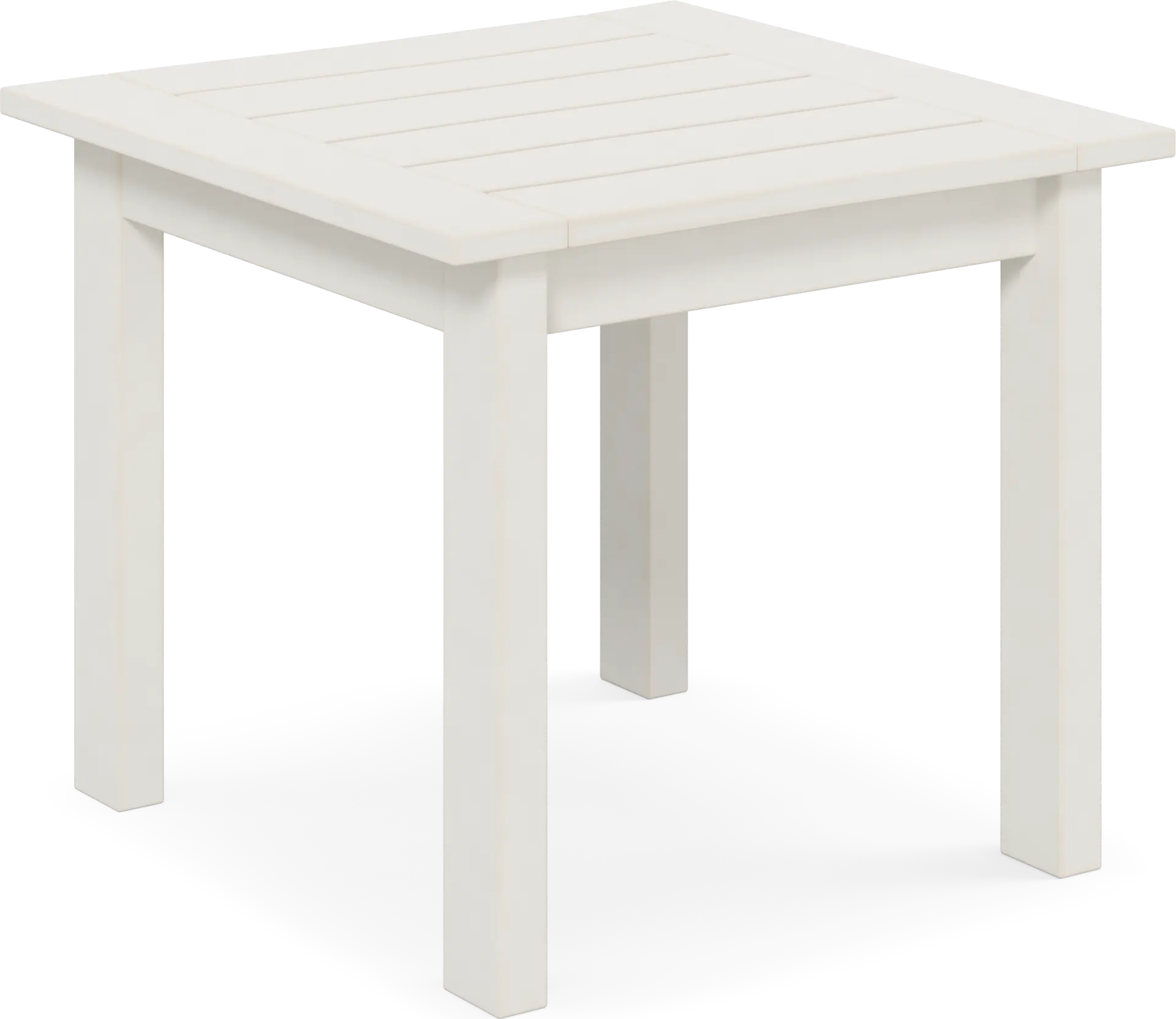 Eastlake White Outdoor End Table