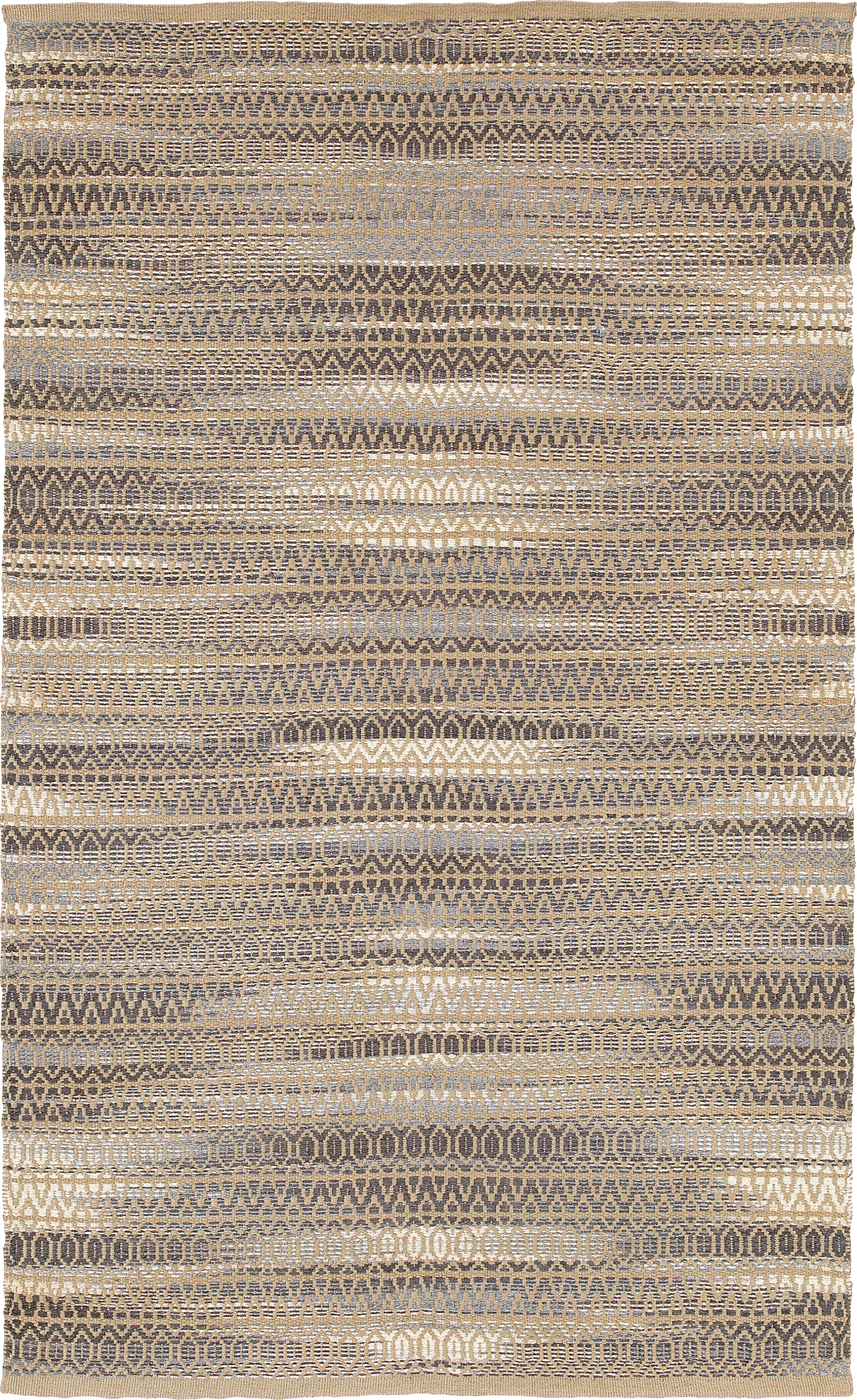 Gibtane Tan/Multi 7'9 x 9'9 Rug - Image 1