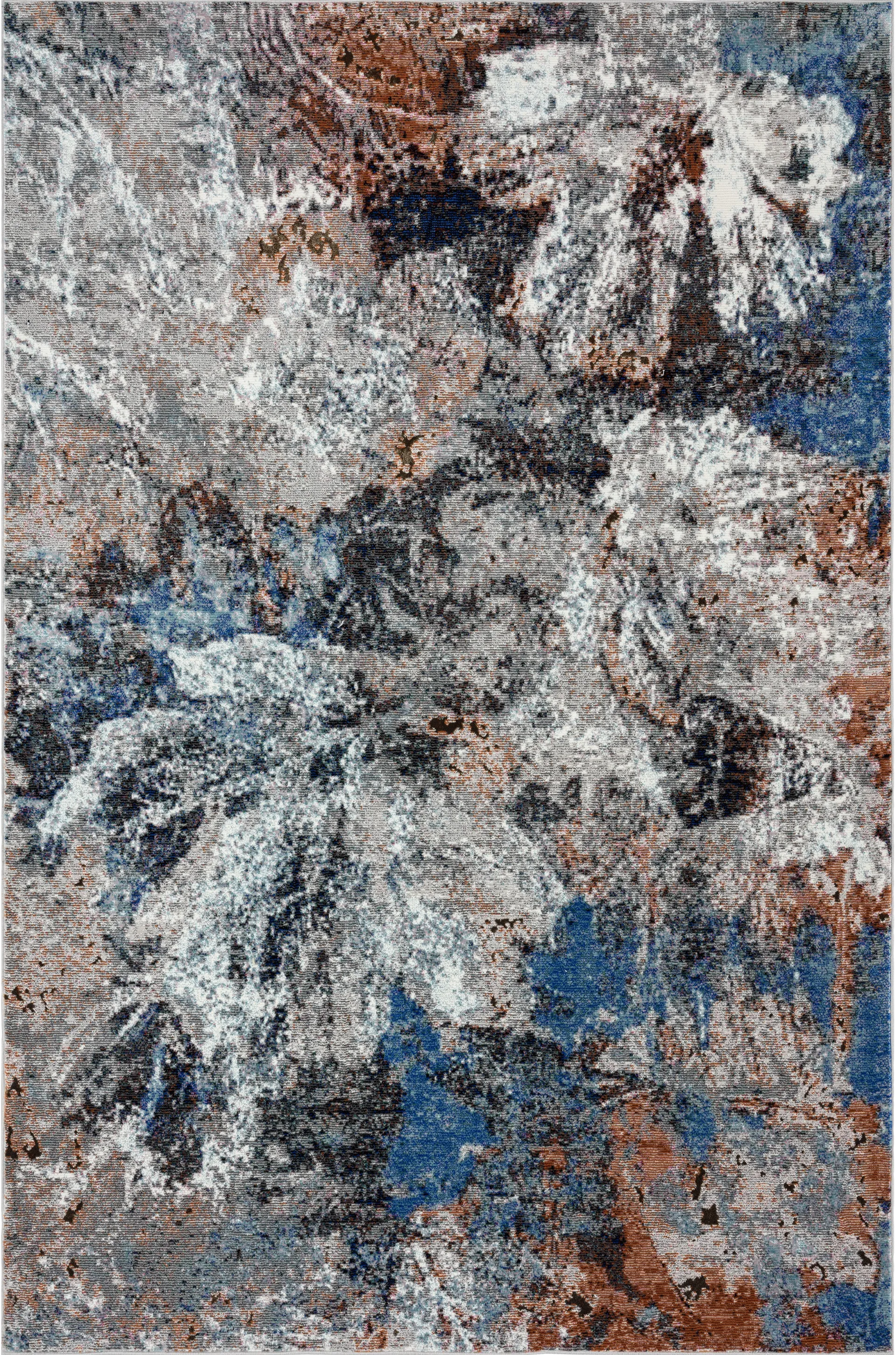 Garley Red/Multi 7'9 x 9'6 Rug - Image 1