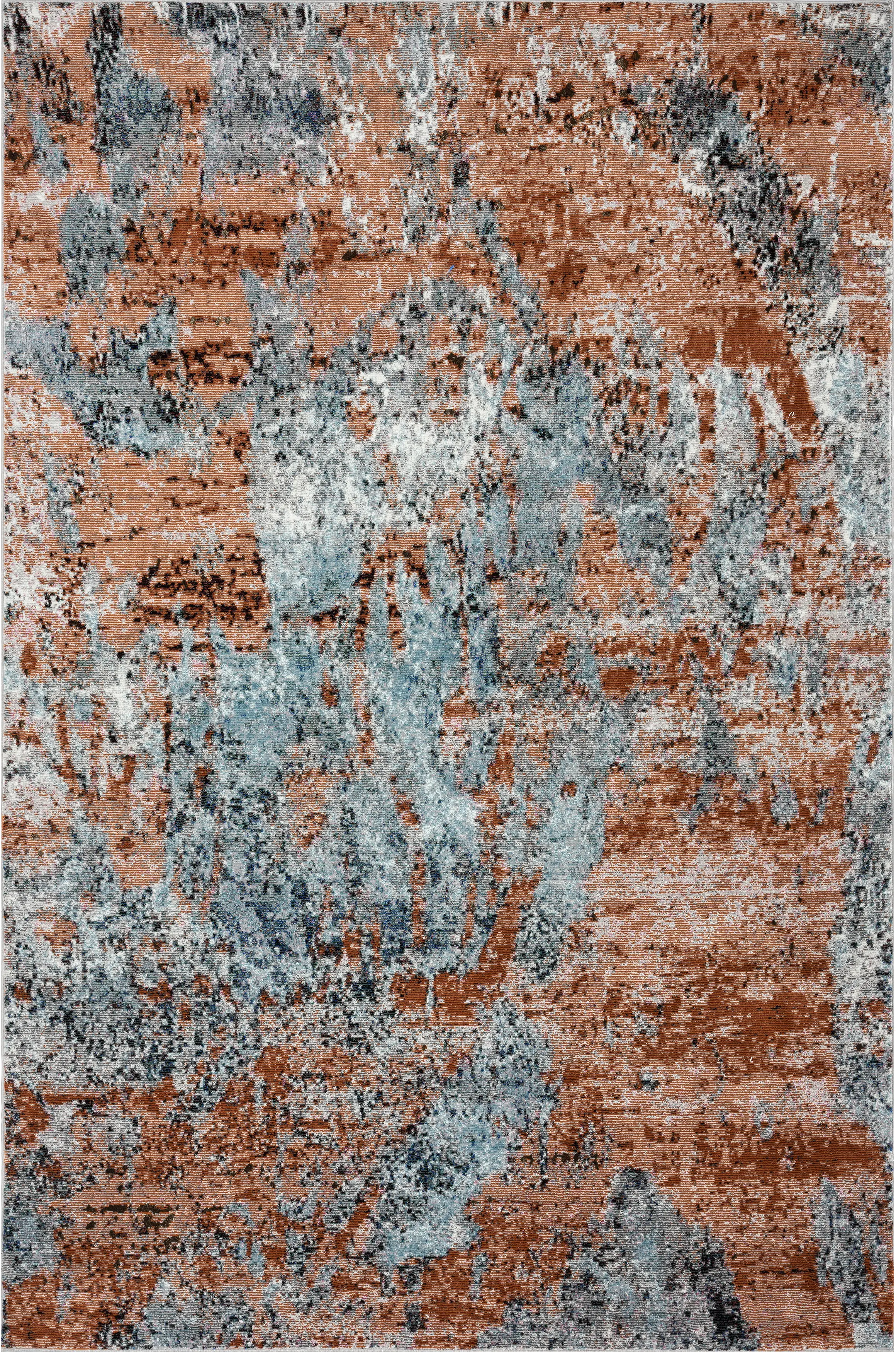 Corocam Gray/Multi 5'3 x 7'6 Rug - Thumbnail - Image 1