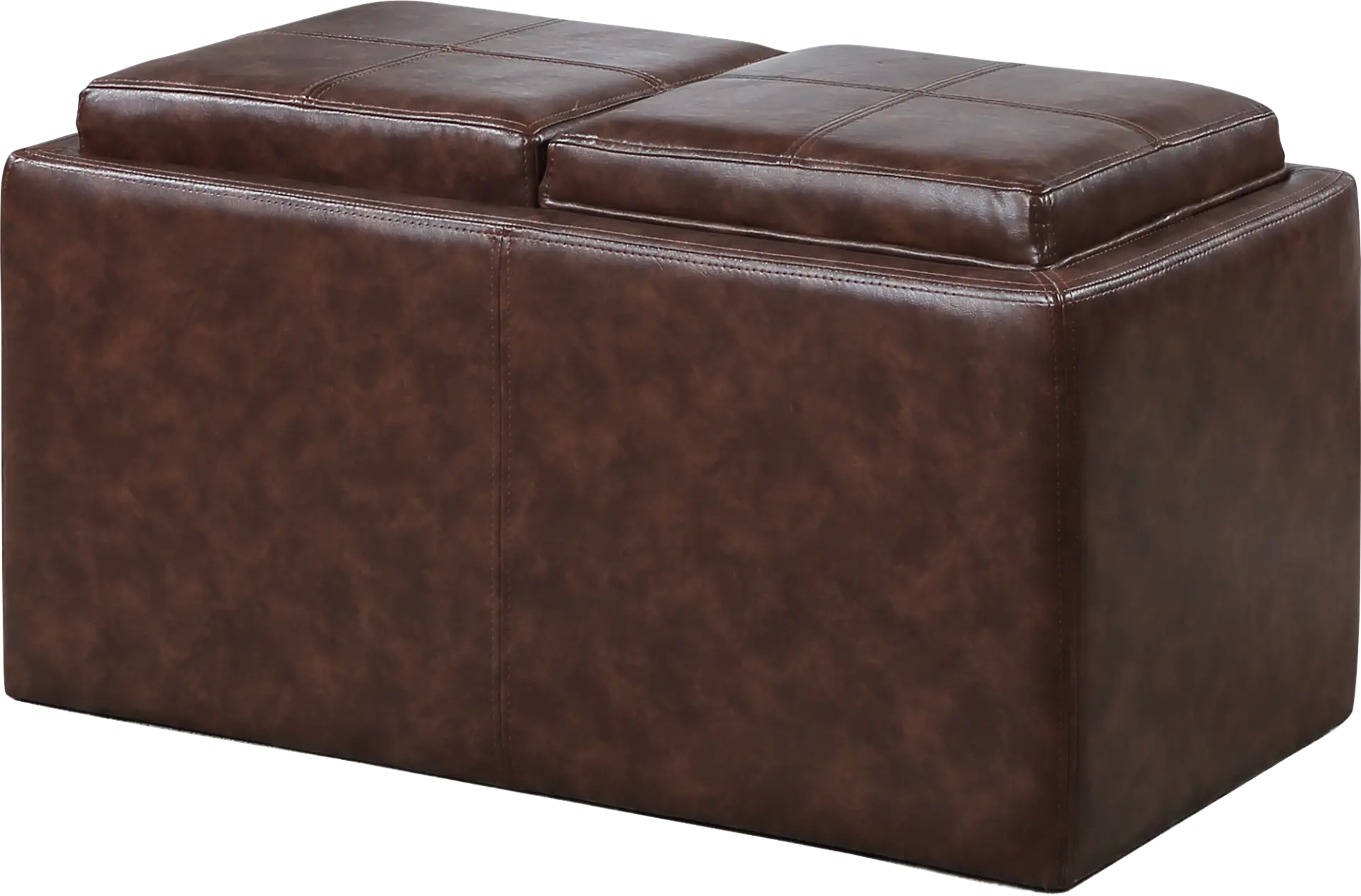 Guetlet Brown Storage Ottoman