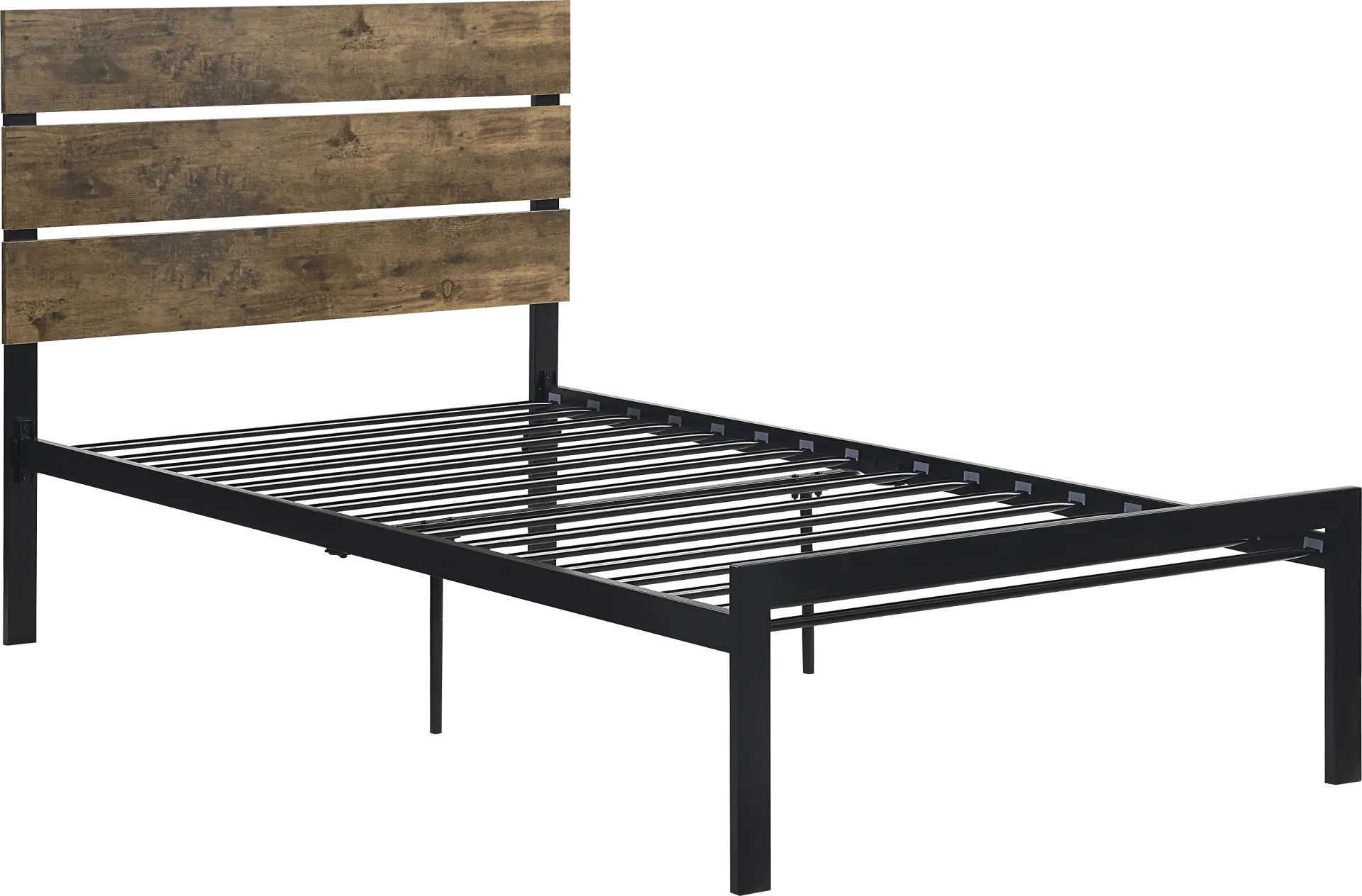 Meigs Brown Twin Platform Bed - Image 1