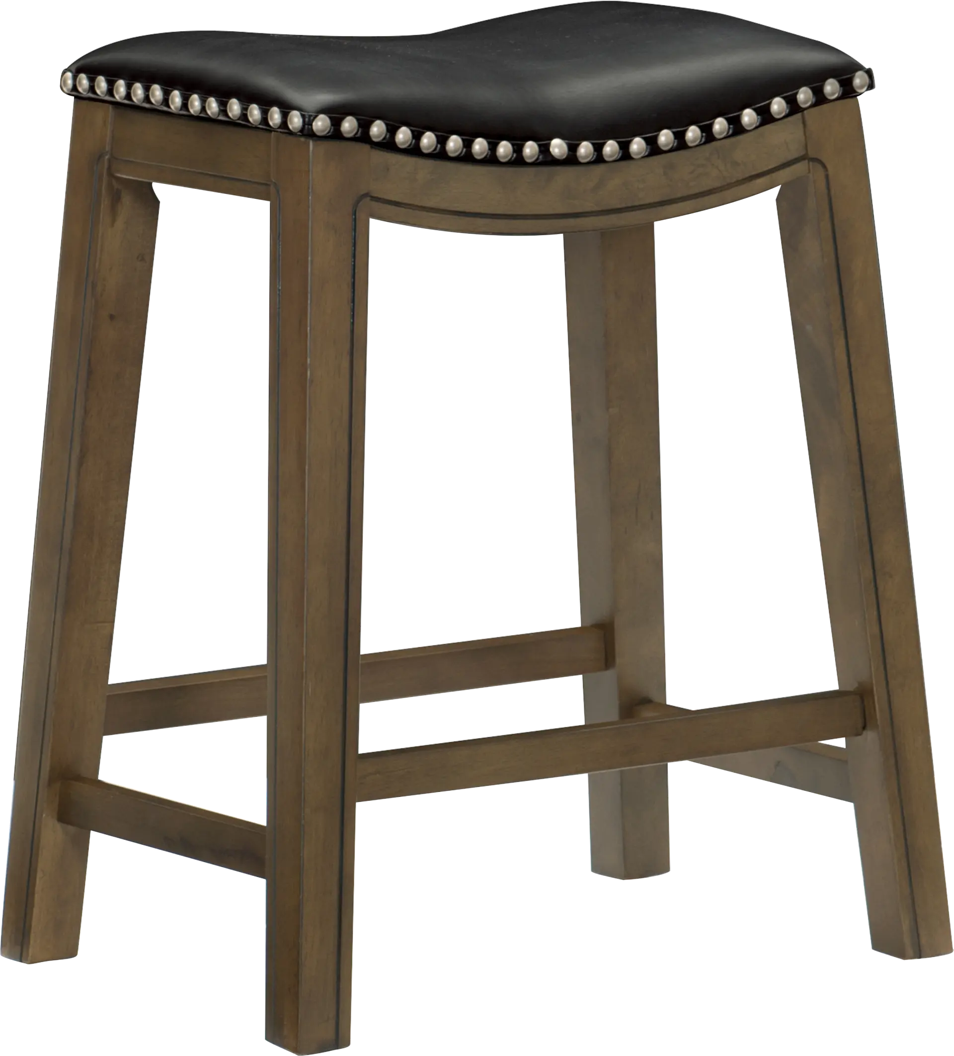 Etton Black Counter Height Stool
