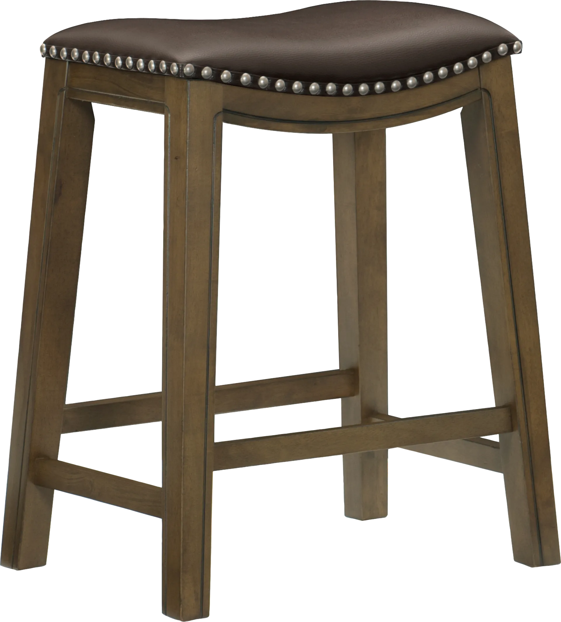 Etton Brown Counter Height Stool - Image 1