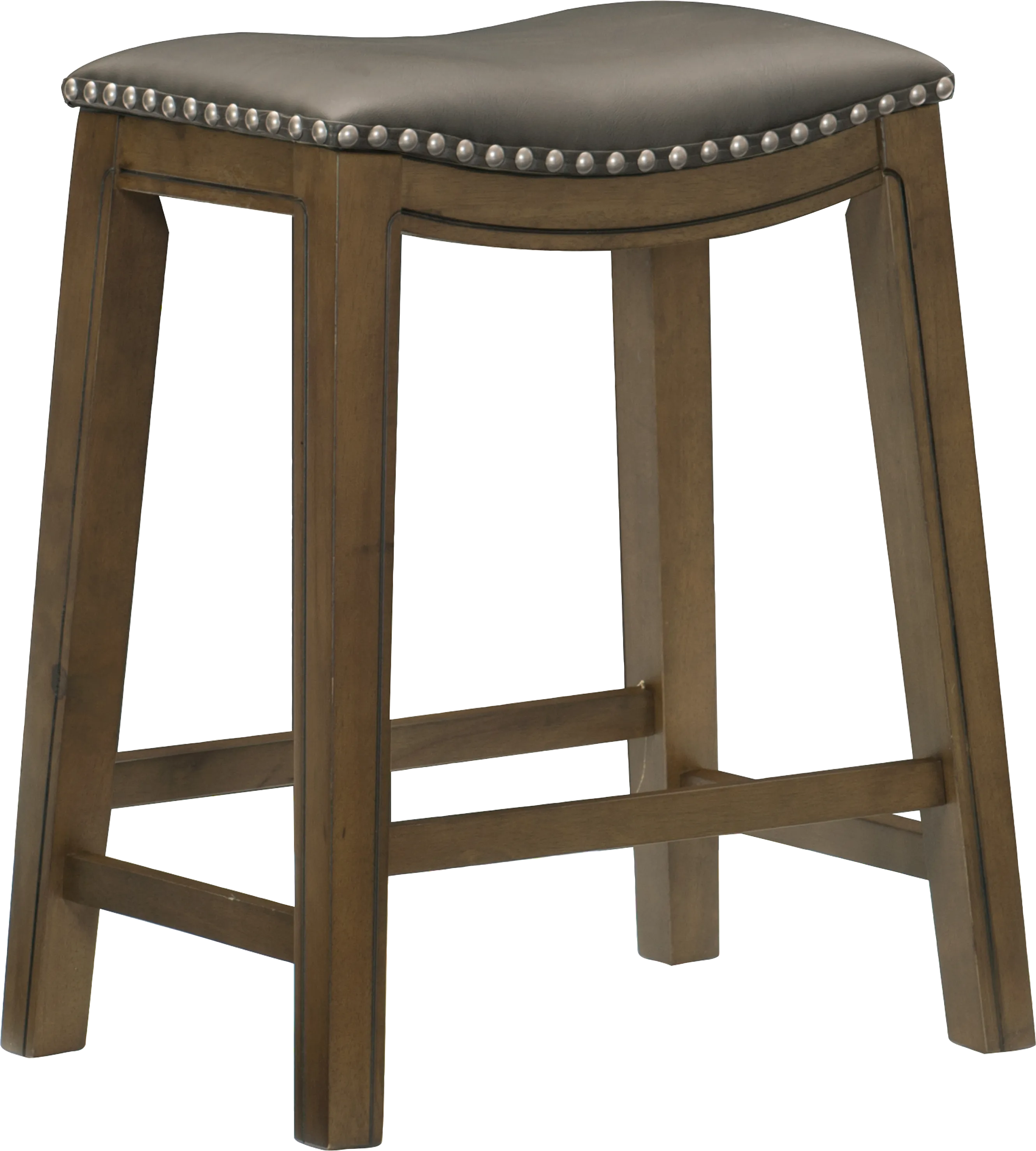 Etton Gray Counter Height Stool - Thumbnail - Image 1