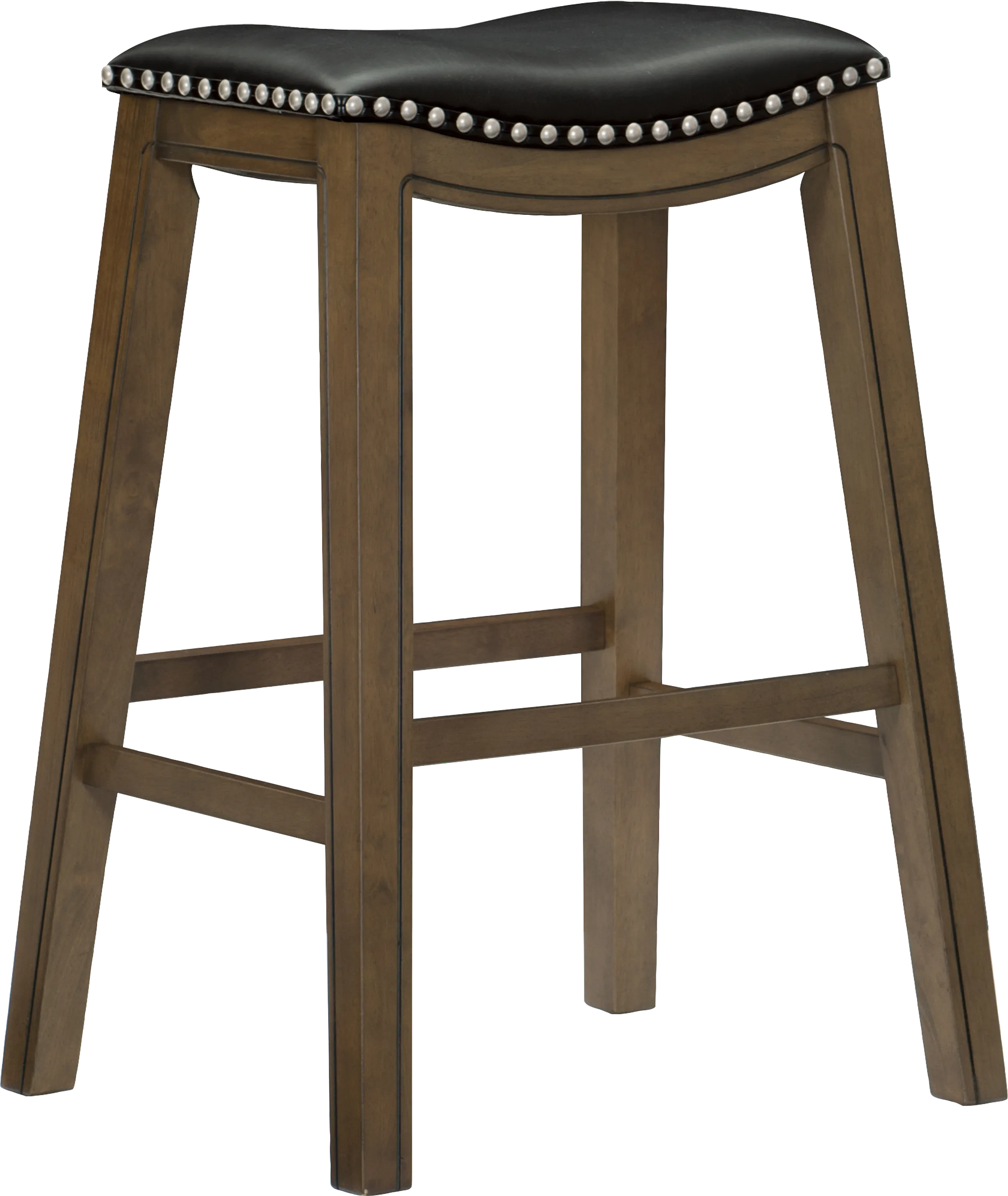 Etton Black Barstool - Thumbnail - Image 1