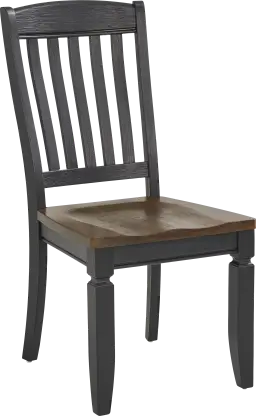 slat back side chair