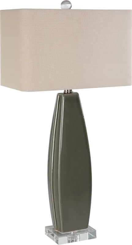 Castil Grove Gray Lamp