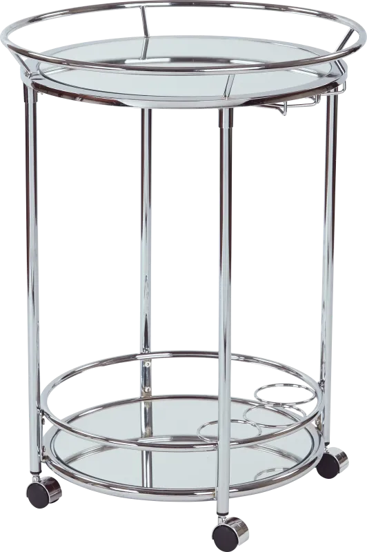 Brackenridge Silver Bar Cart