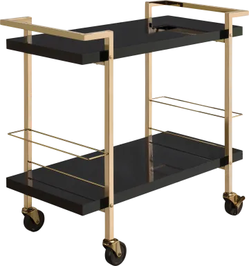 Baddsley Black Bar Cart