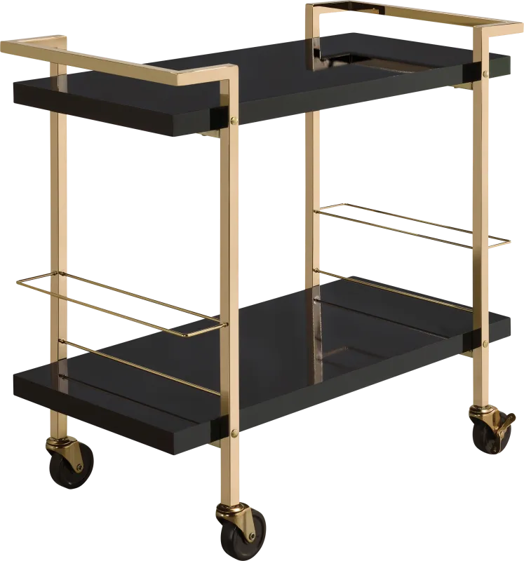 Baddsley Black Bar Cart