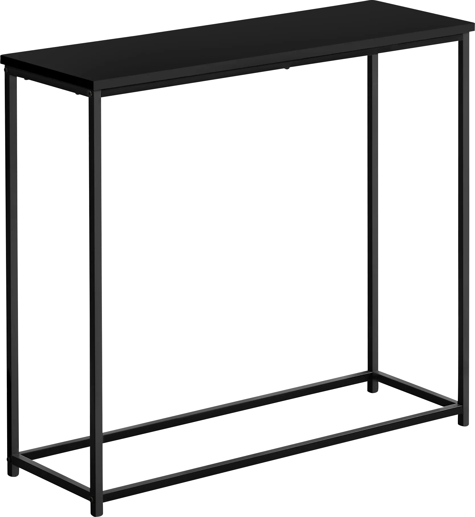 Mornay Black Sofa Table