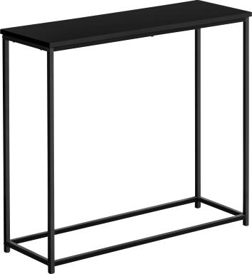 Mornay Black Sofa Table