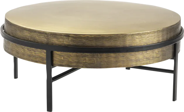 Avaview Gold Cocktail Table