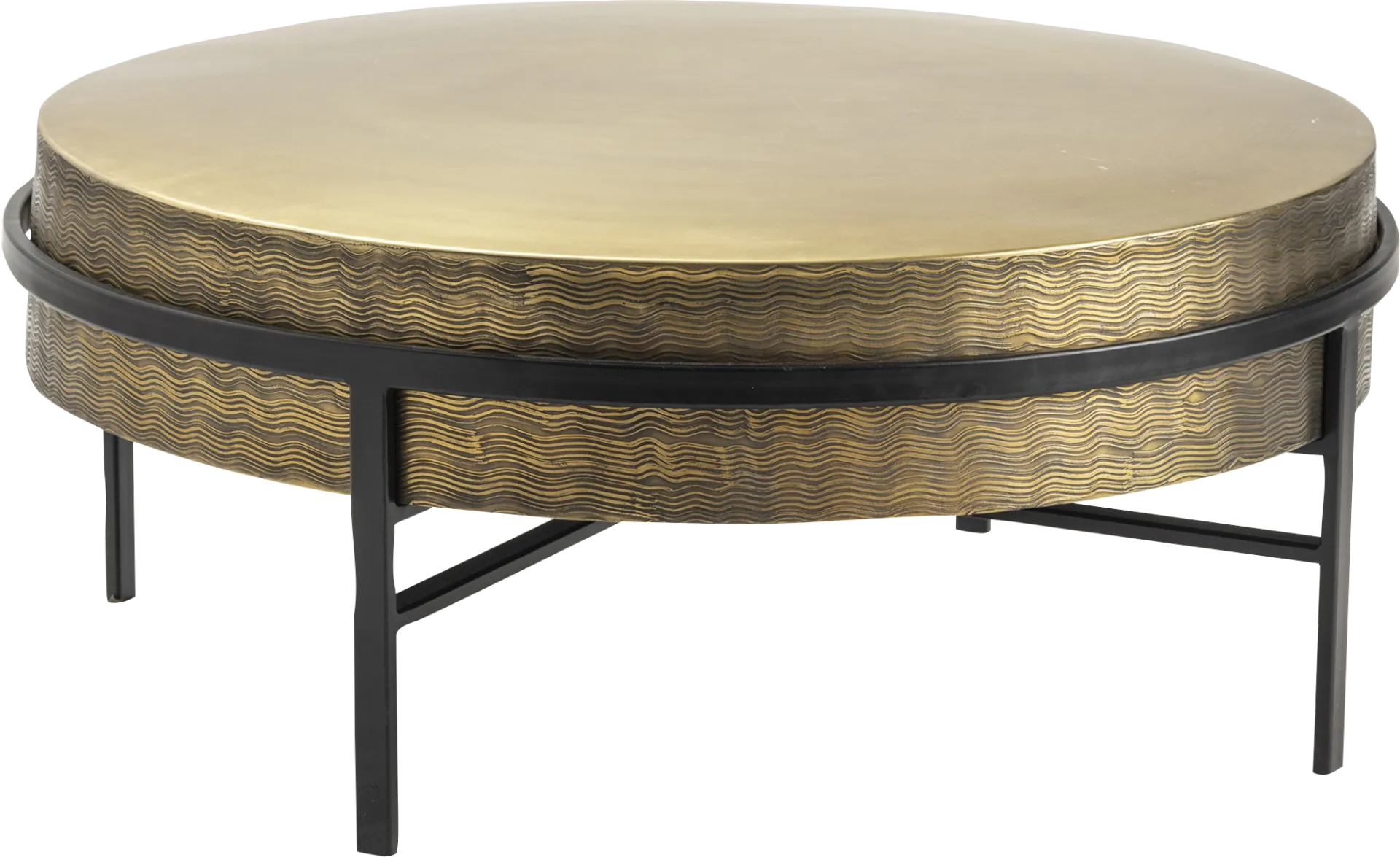 Avaview Gold Cocktail Table - Image 1