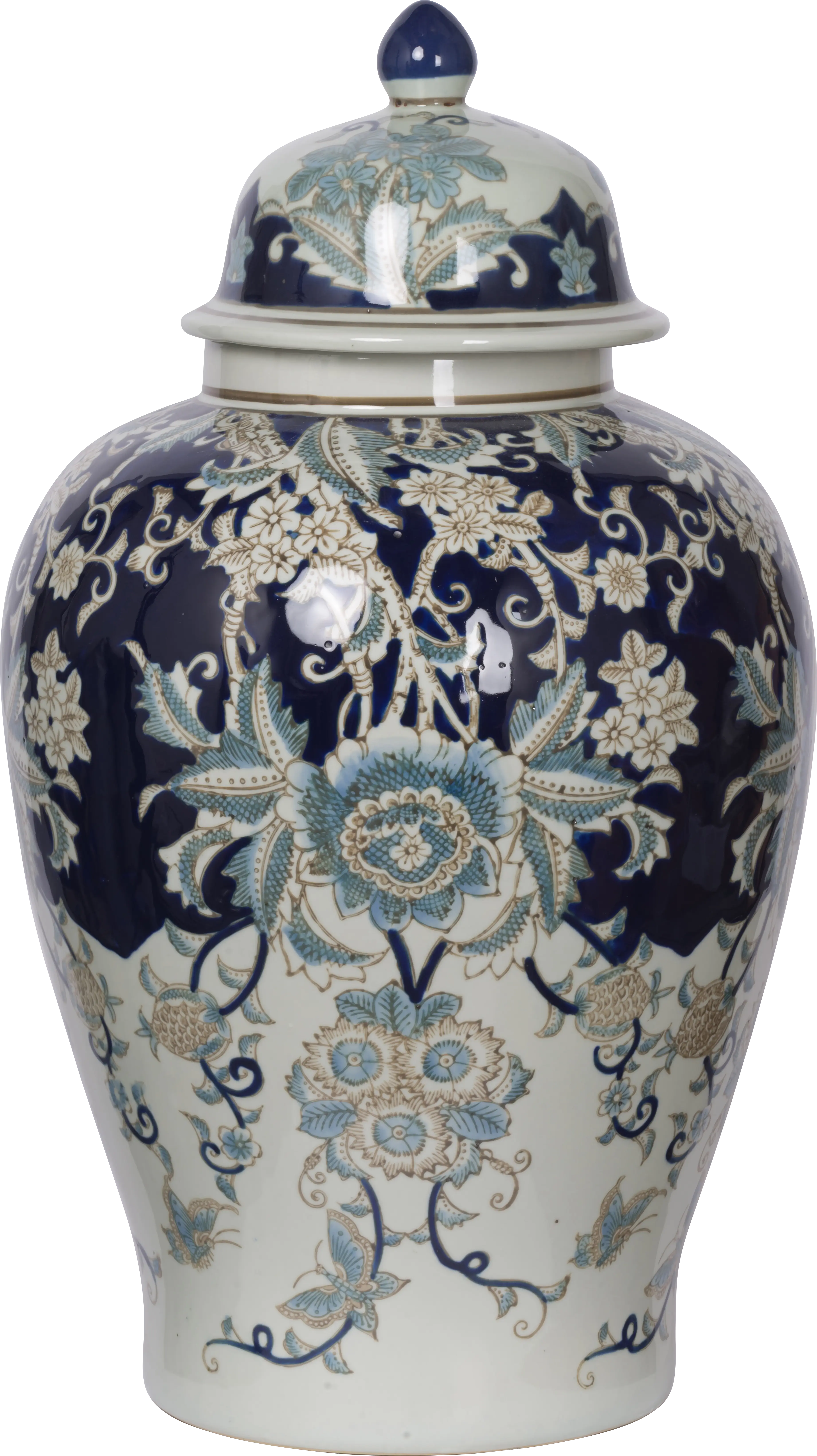 Bebb II Blue Jar