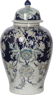 Bebb II Blue Jar