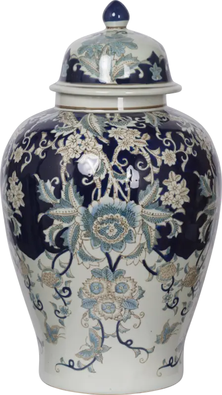 Bebb II Blue Jar