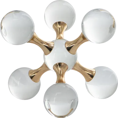 Trippe I Clear Statue