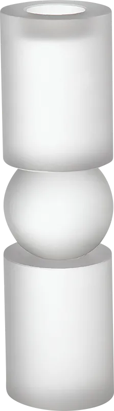 Nicoson II White Candle Holder