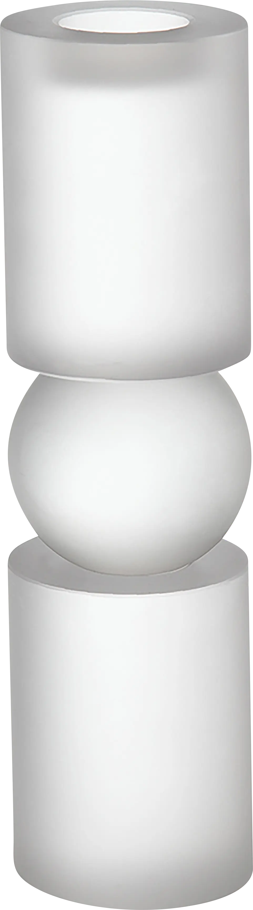 Nicoson II White Candle Holder