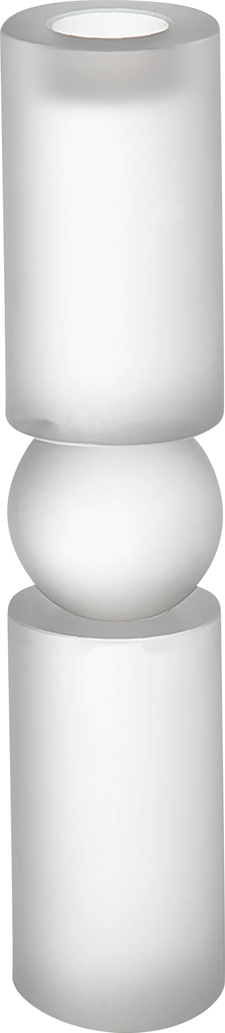 Nicoson III White Candle Holder - Thumbnail - Image 1