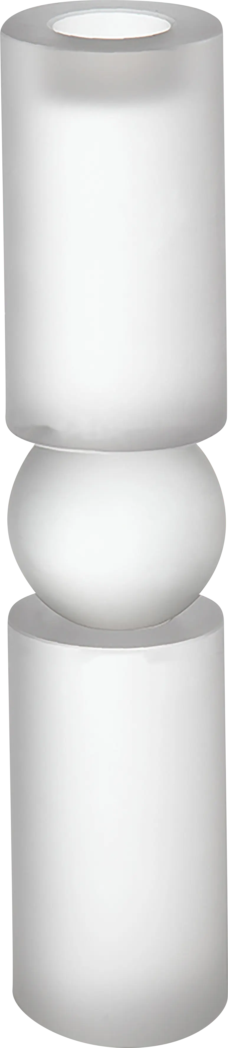 Nicoson III White Candle Holder