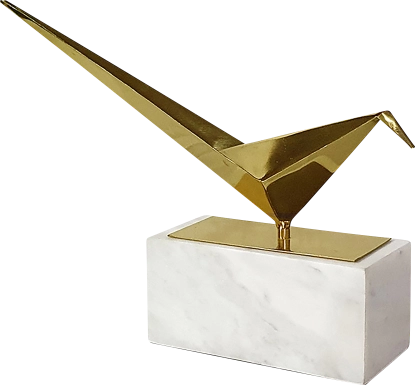 Amestoy II Gold Statue