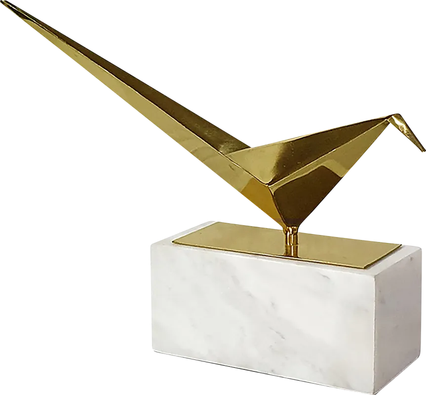 Amestoy II Gold Statue