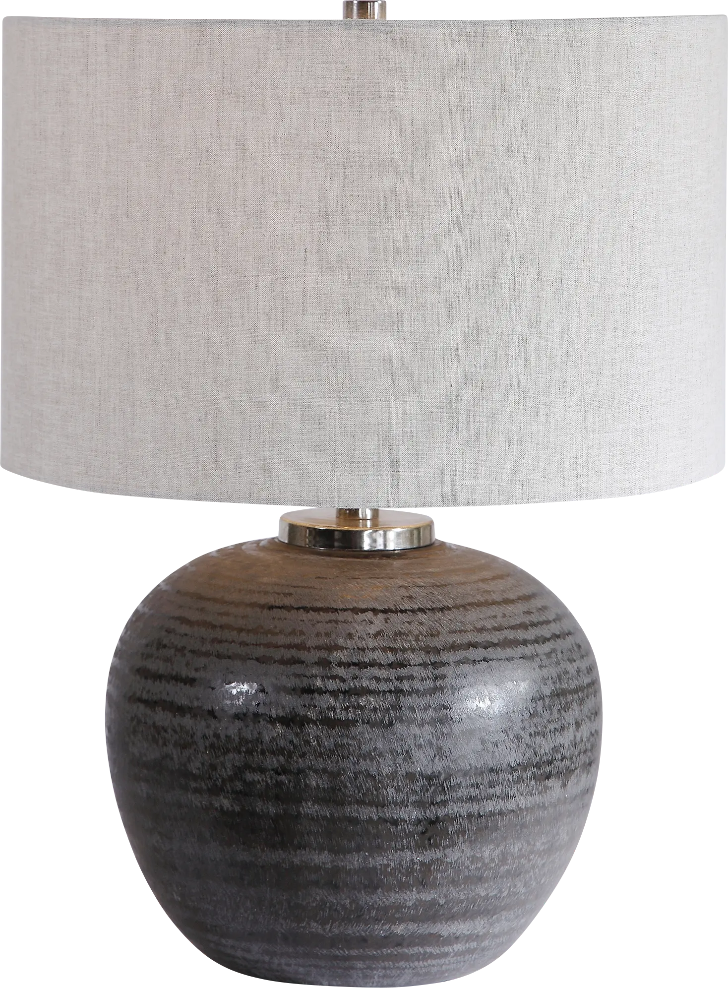 Xavier Way Gray Lamp