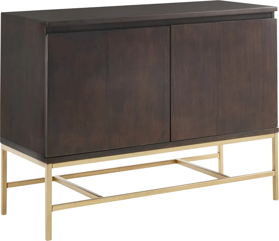 Lynnshire Brown Accent Cabinet