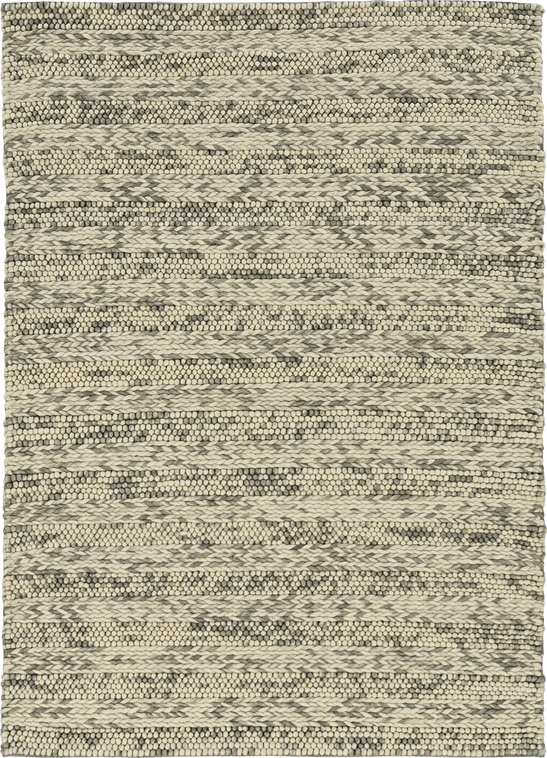 Stamsack Gray 5' x 7' Rug
