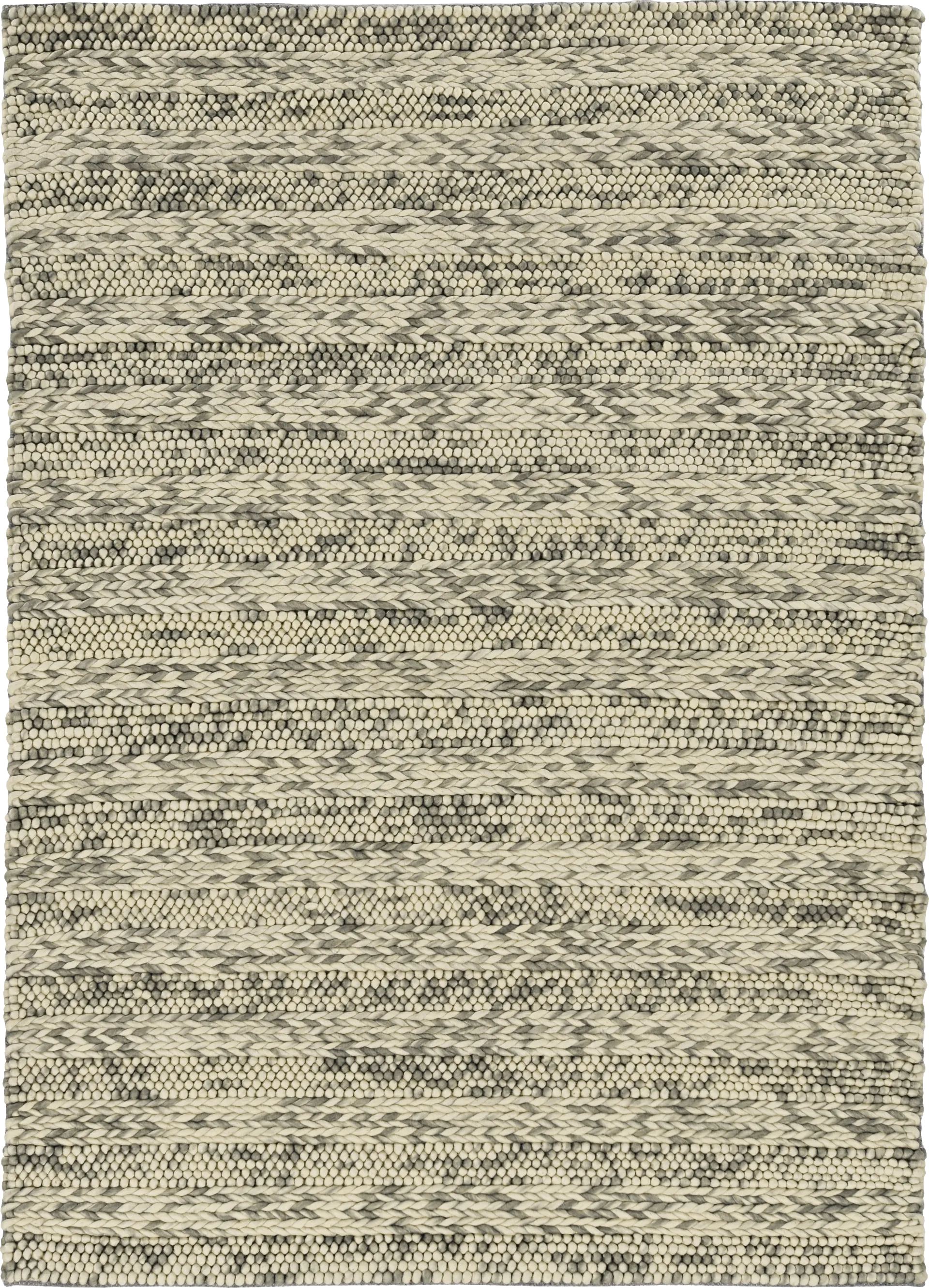 Stamsack Gray 5' x 7' Rug - Image 1