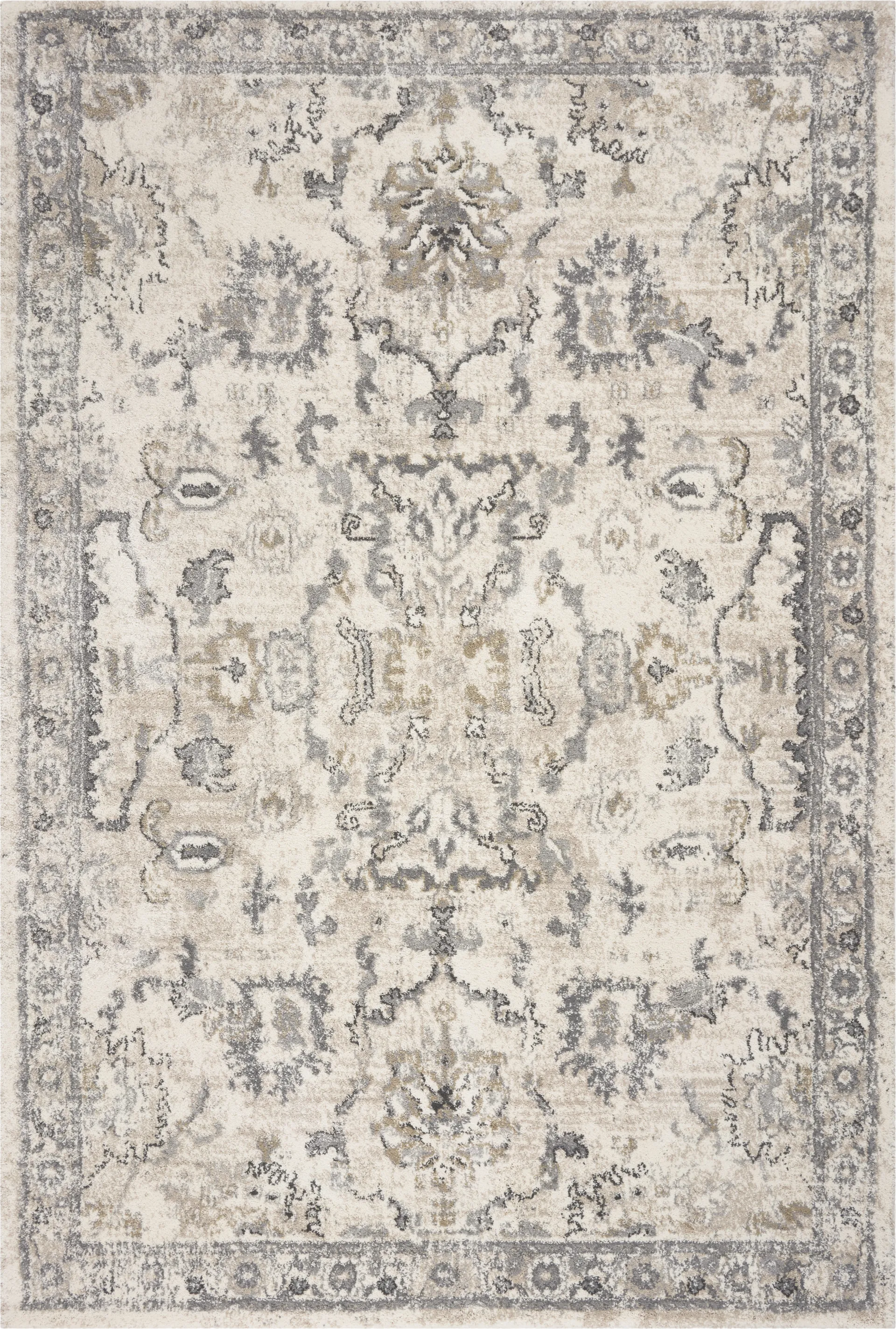 Musnia Ivory 5'3 x 7'7 Rug - Image 1