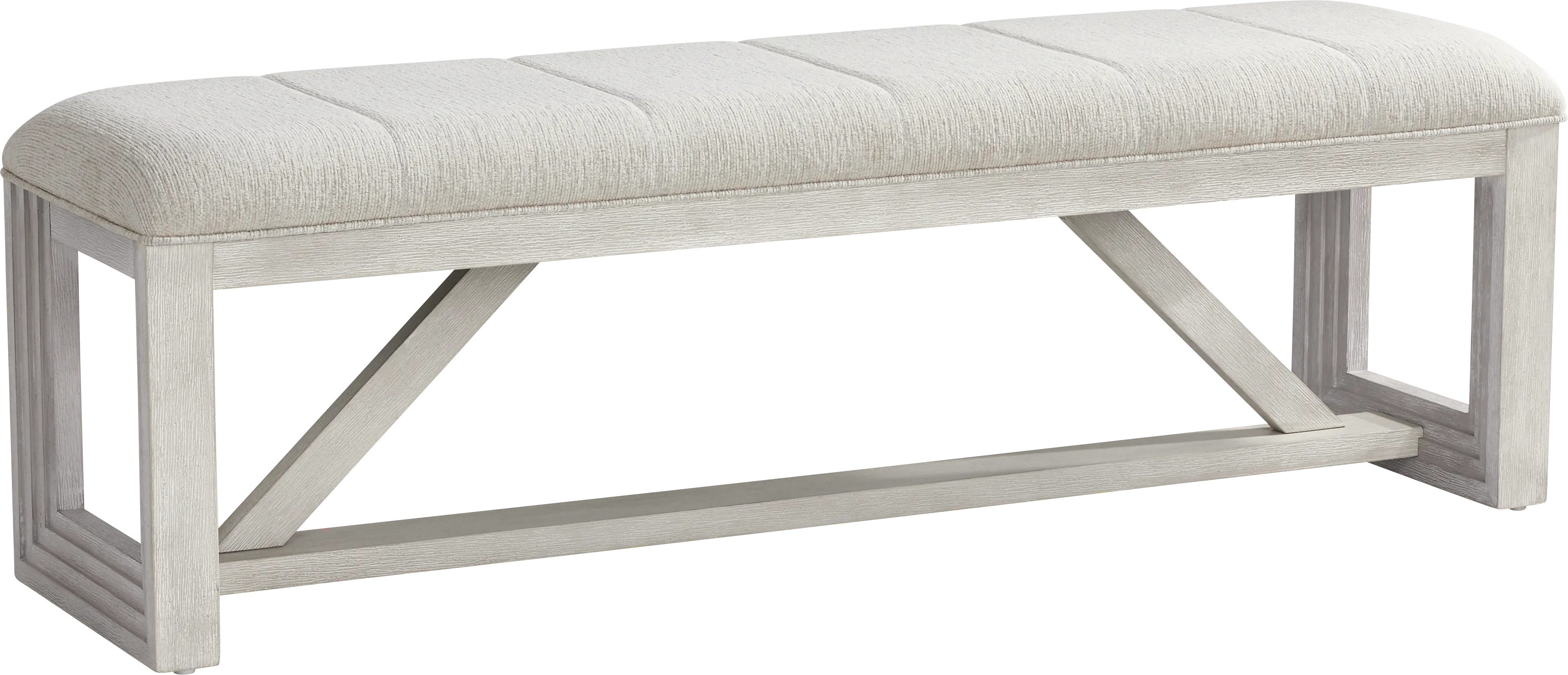 Royal Park Ivory 6 Pc Dining Room with Blue Upholstered Chairs and Ivory Bench - Thumbnail - Image 4