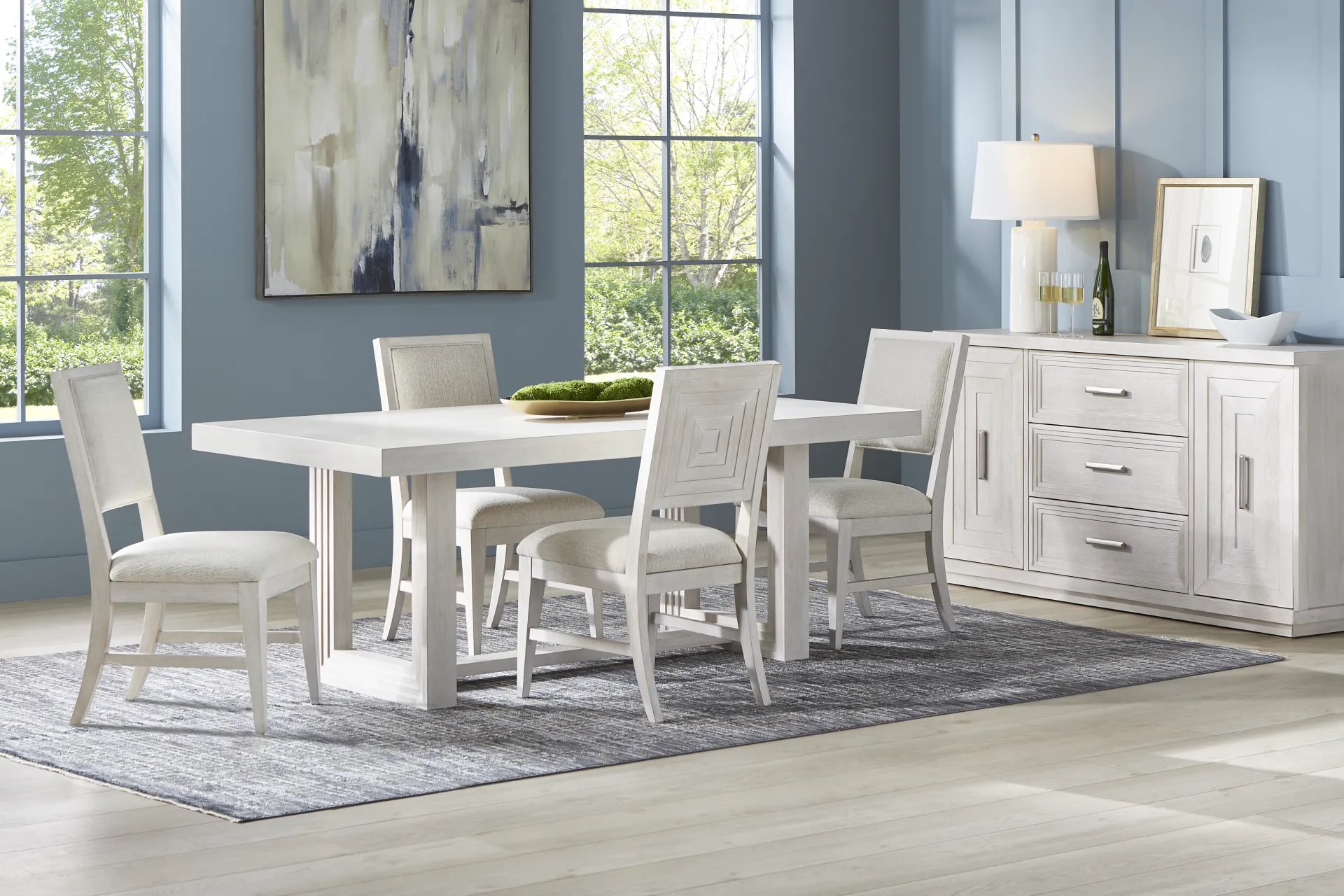 Royal Park White Dining Table - Image 1