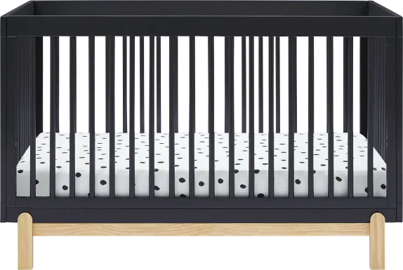 Kids Aadi Charcoal Convertible Crib