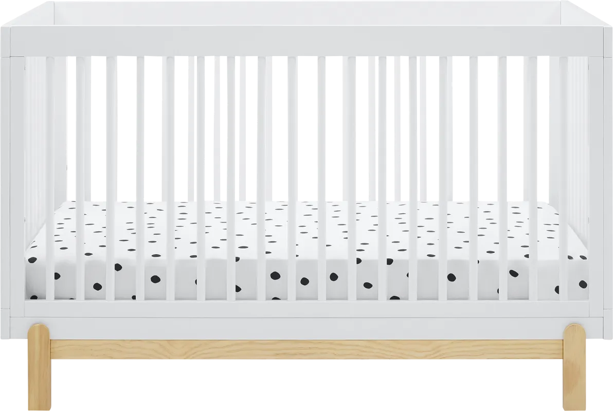Kids Aadi White Convertible Crib