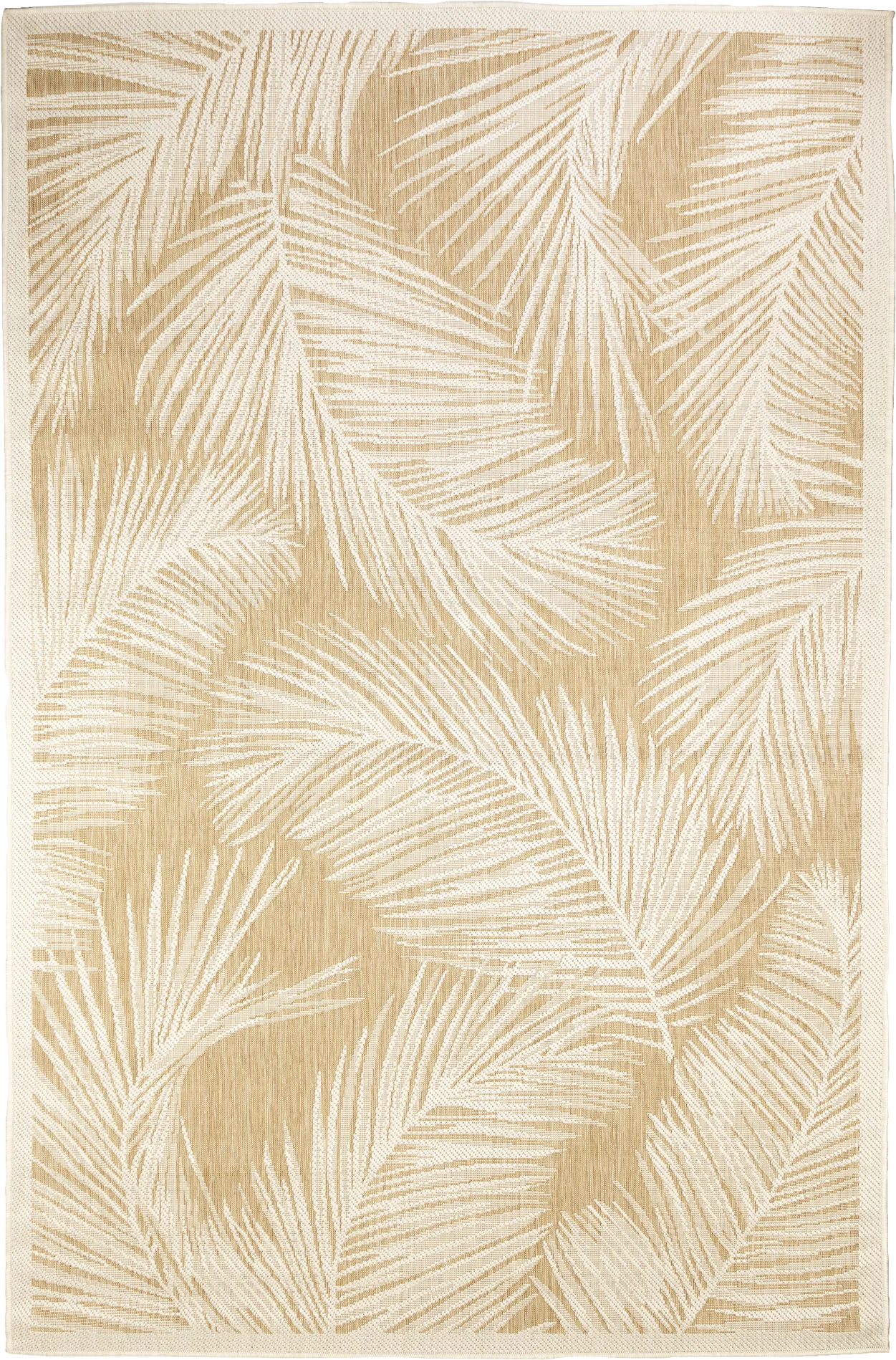 Seaside Winds Sand 6'6 x 9'Indoor/Outdoor Rug - Image 1