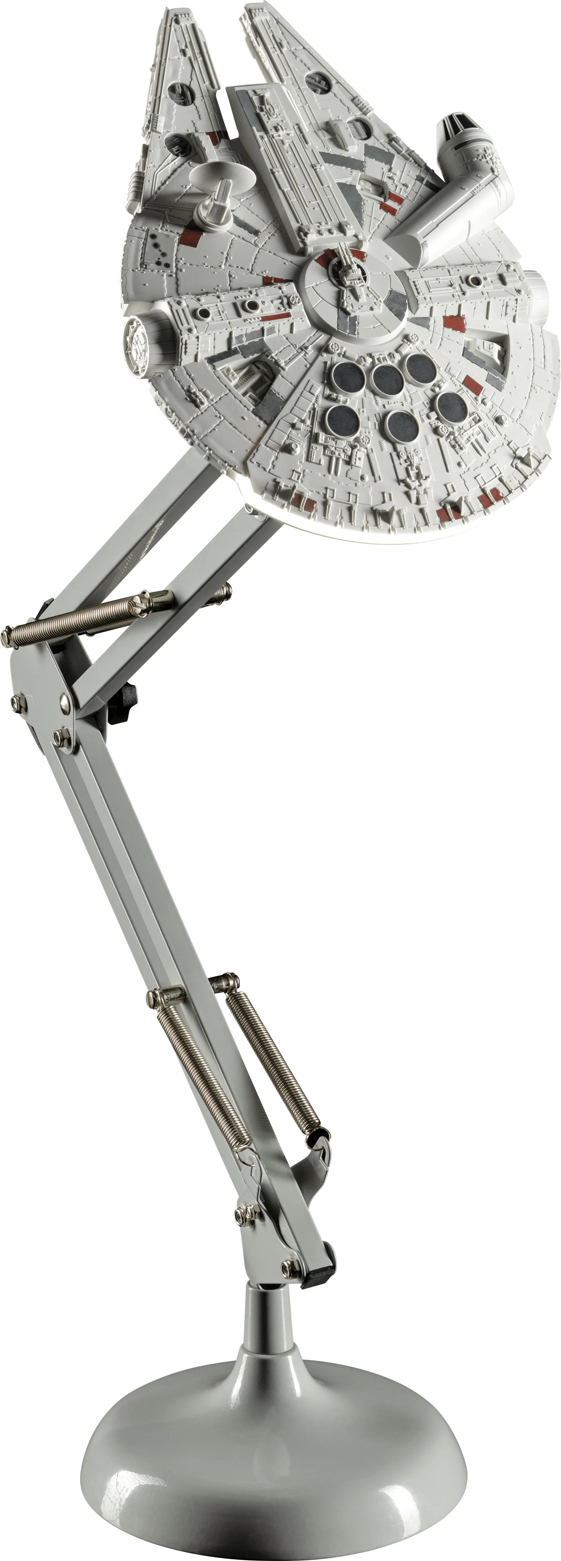 Star Wars Decor Gray Millennium Falcon Posable Desk Lamp - Thumbnail - Image 1