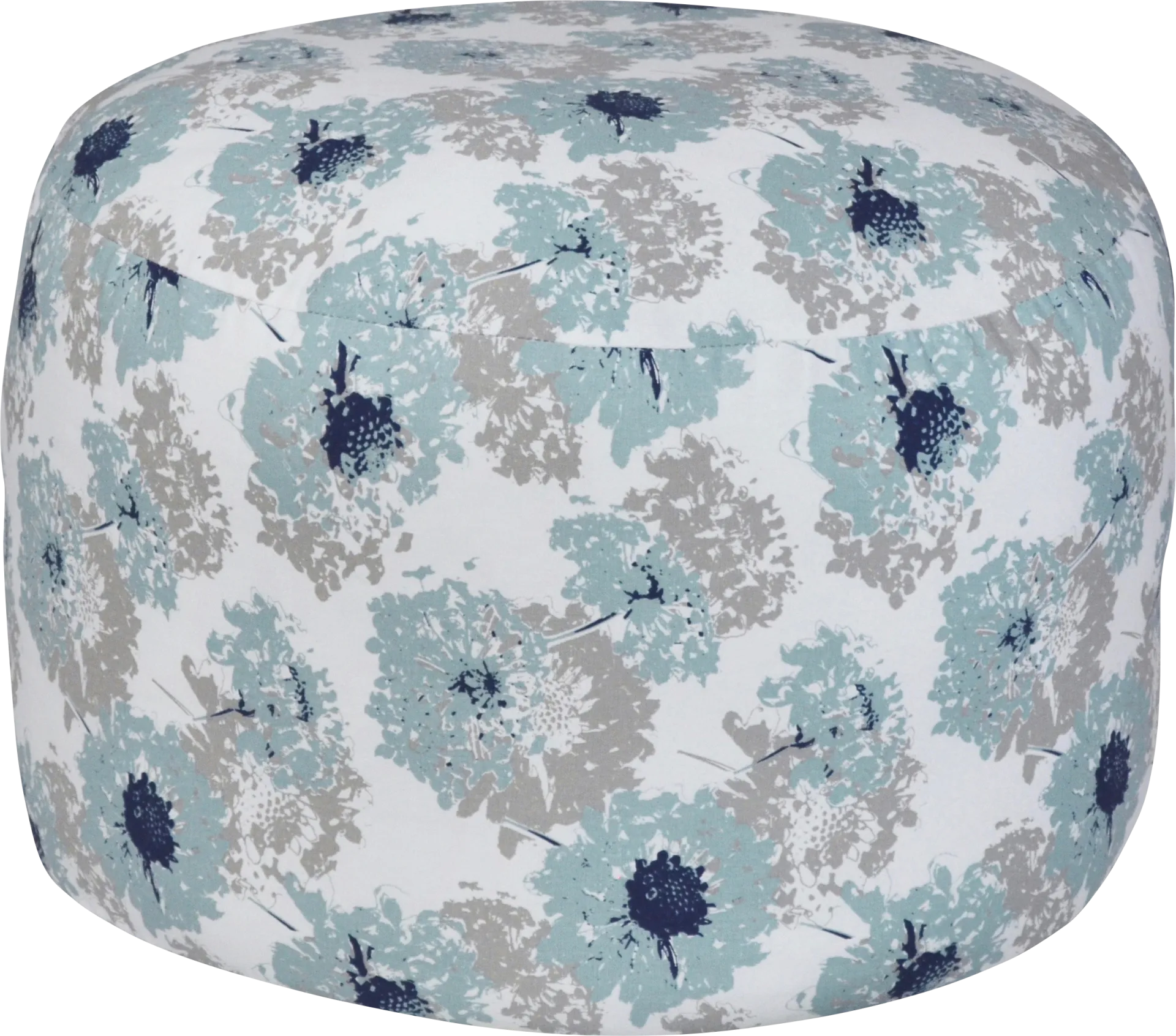 Kids Adalwolfa White Blue Poufette - Image 1