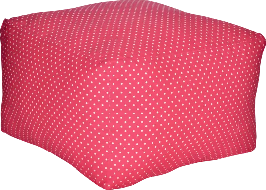 Kids Kikka Pink Square Poufette
