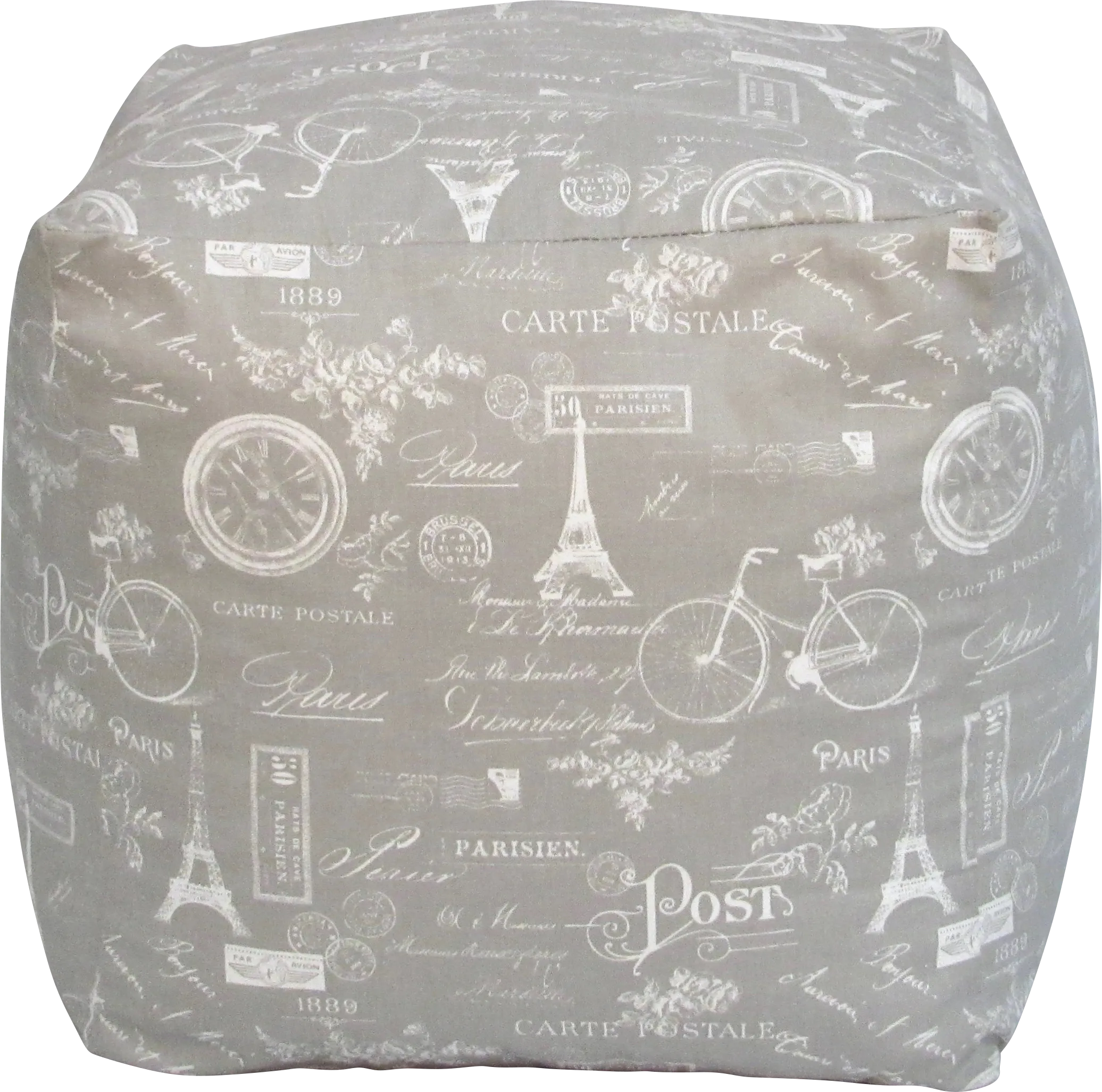 Kids Irmina Gray Small Poufette - Thumbnail - Image 1